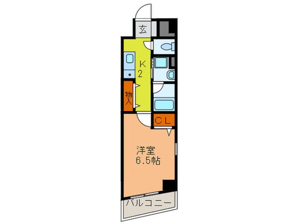 アベニュ－美園の物件間取画像